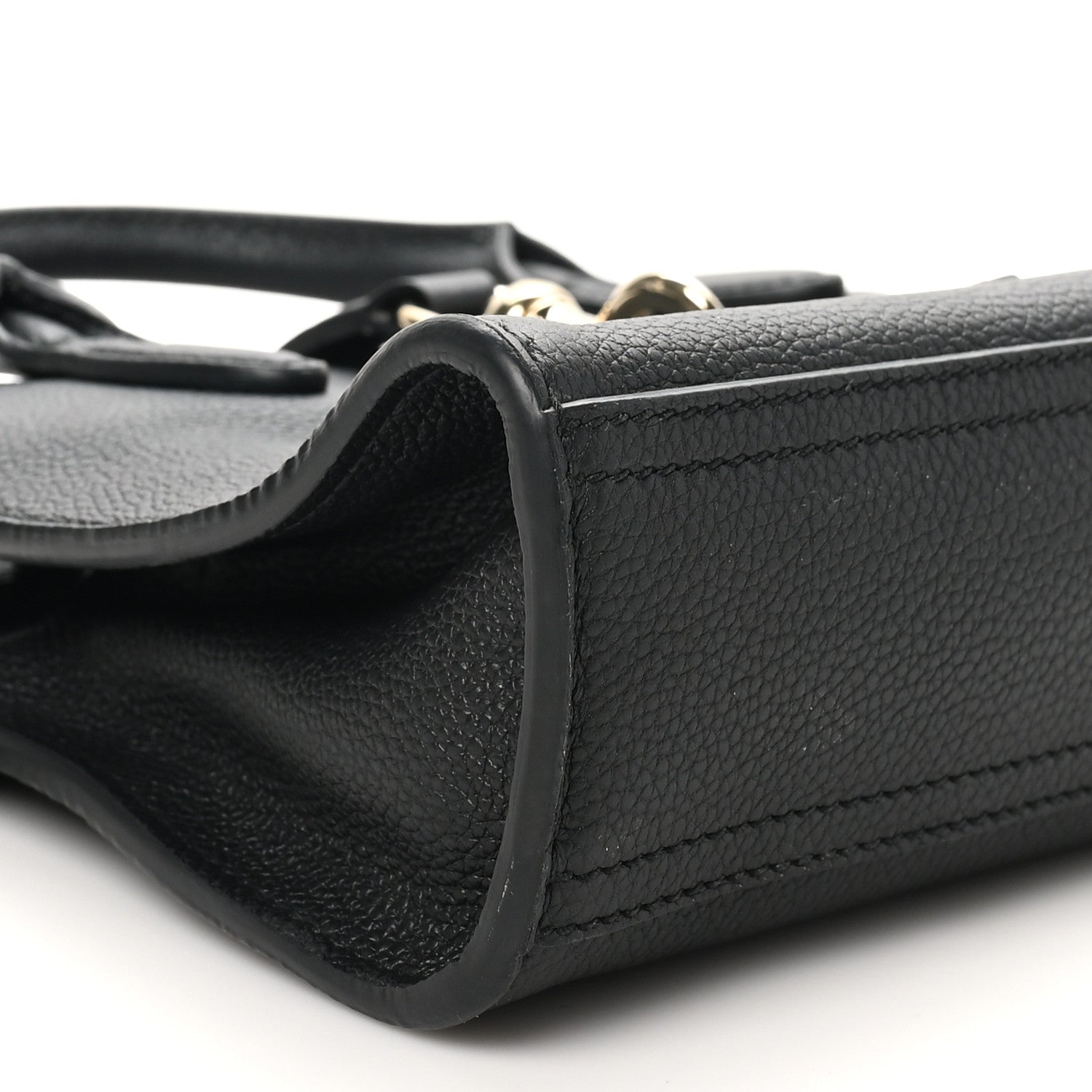 Gucci Pebbled Calfskin Small Jackie Tote Black 8 of 9