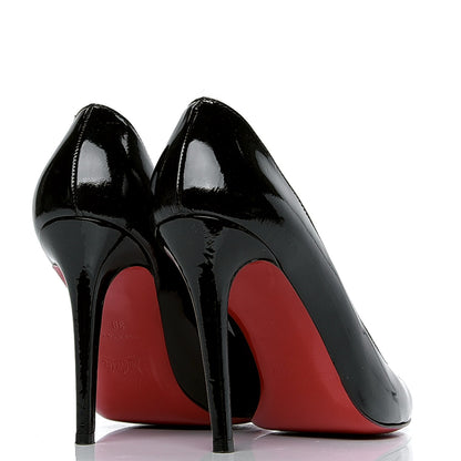 Christian Louboutin Patent Simple 100 Pumps 38 Black 3 of 6