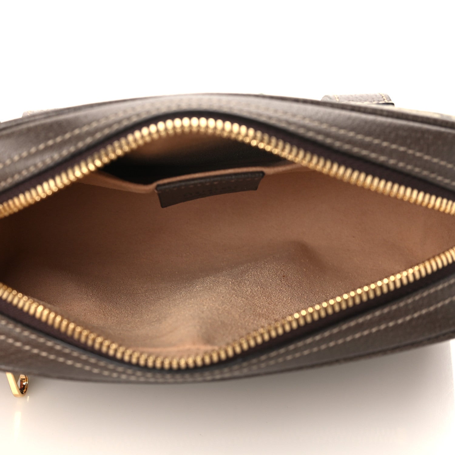 Gucci GG Supreme Monogram Web Small Ophidia Belt Bag 75 30 Dark Brown 5 of 8