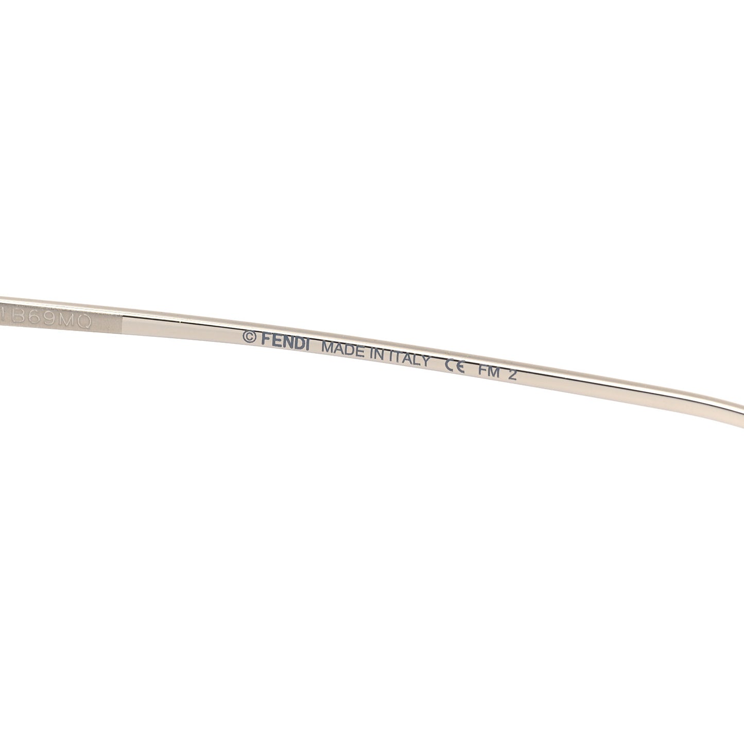 Metal Aviator Sunglasses FF0406/S Silver