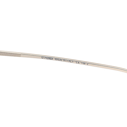 Fendi Metal Aviator Sunglasses FF0406/S Silver 6 of 7