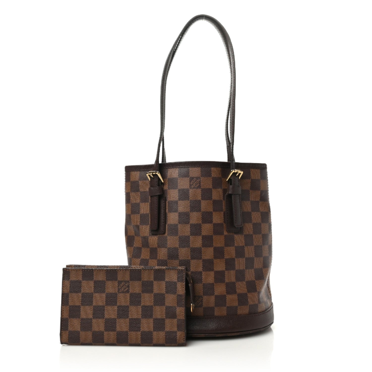 Louis Vuitton Damier Ebene Marais Bucket 23 1 of 10