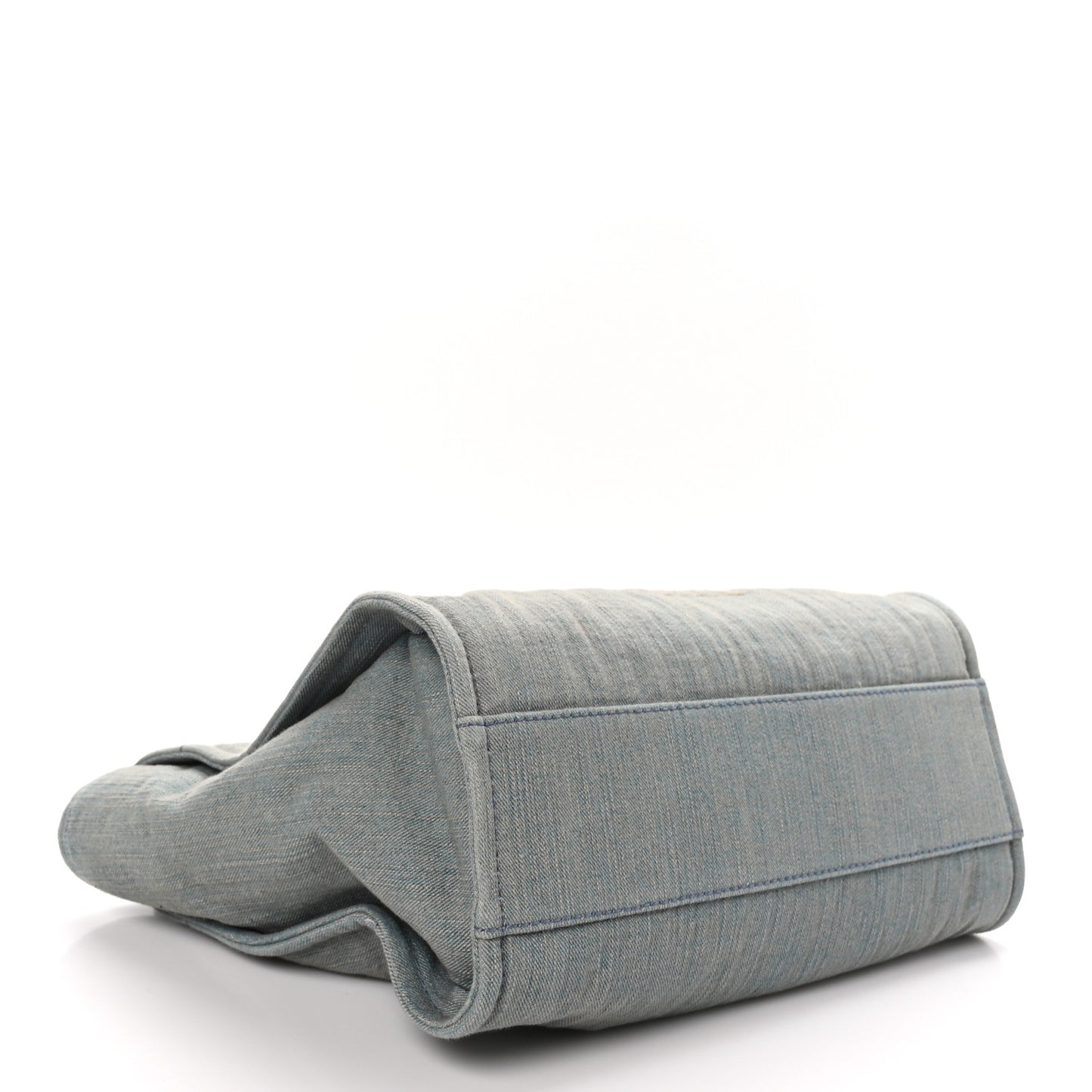 Denim Small Deauville Tote Light Blue