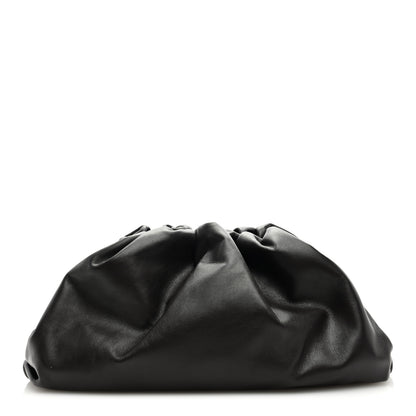 Bottega Veneta Smooth Butter Calf The Pouch Oversized Clutch Fondente 1 of 8