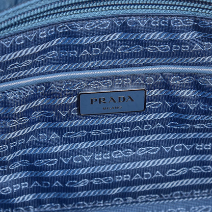 Prada Tessuto Nylon Tote Cobalto 7 of 10