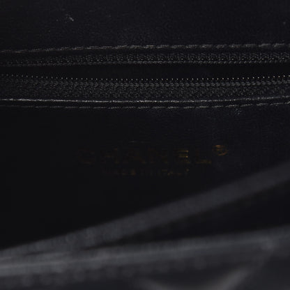 Chanel Sheepskin Quilted Beauty Lock Flap Black 6 of 15