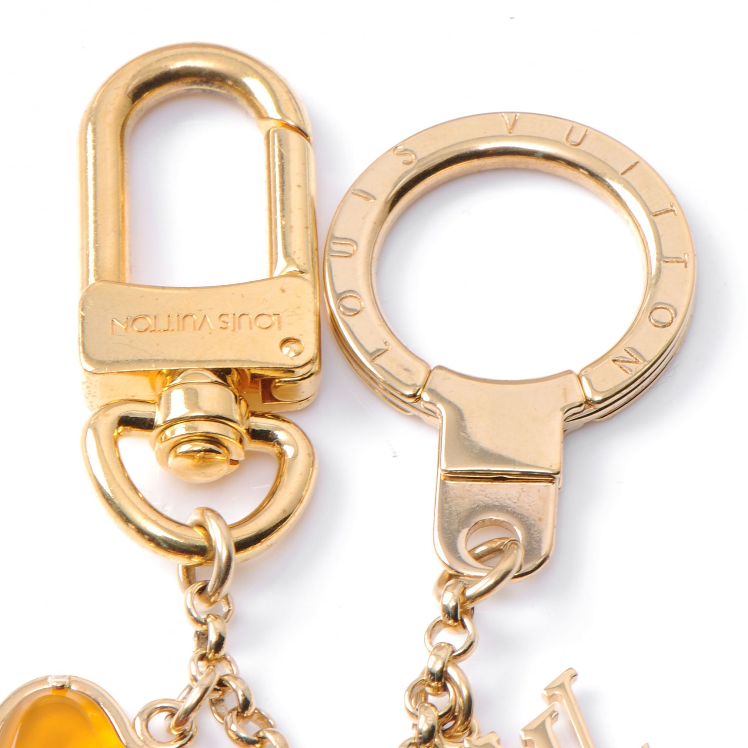 Louis Vuitton Bee Flower Chain Key Charm 4 of 6