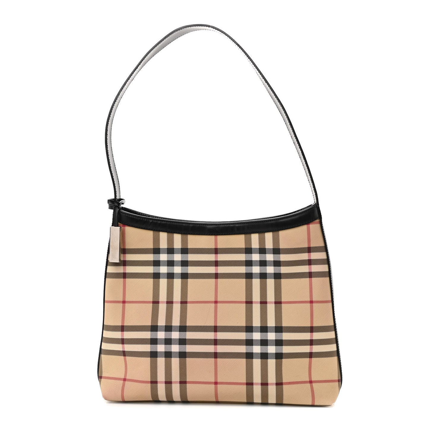 Vintage Check Shoulder Bag Black