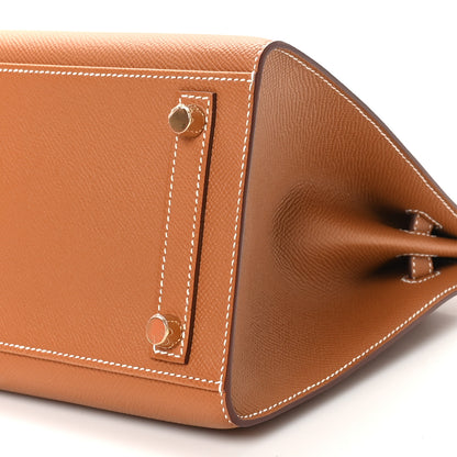 Hermes Epsom Birkin Sellier 25 Gold 10 of 11