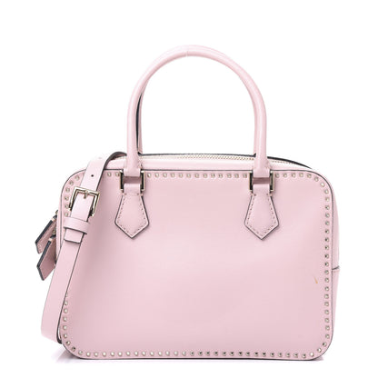 Valentino Garavani Vitello Micro Rockstud Convertible Satchel Water Rose 1 of 9