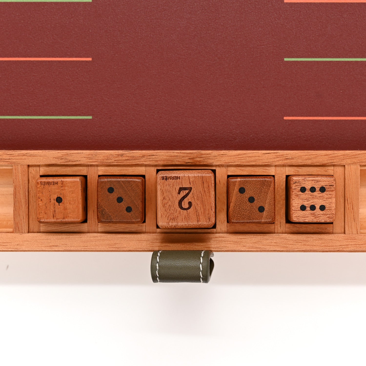Hermes Natural Maple Wood Backgammon Game Set 11 of 17