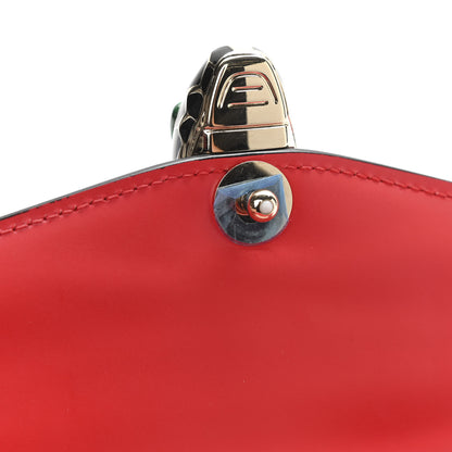Bulgari Calfskin Serpenti Forever Crossbody Bag Red 10 of 10