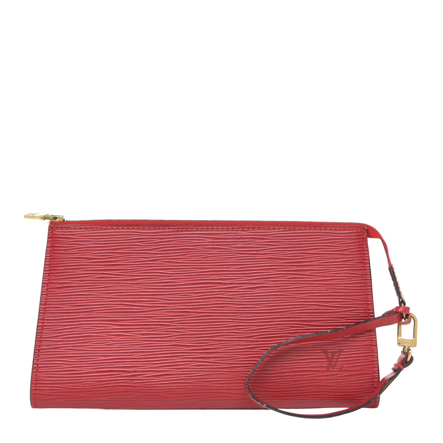 Epi Pochette Accessories 24 Castillan Red