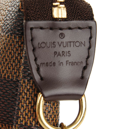 Louis Vuitton Damier Ebene Mini Pochette Accessories 6 of 7