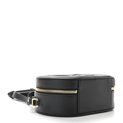 Fendi Vitello Grace Matte Mini O'Lock Camera Case Black 4 of 10