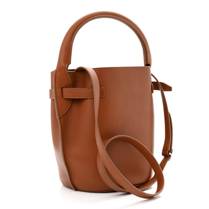 Celine Supple Grained Calfskin Nano Big Bag Bucket Tan 3 of 11