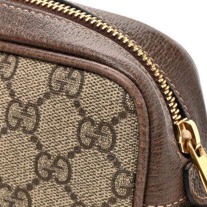 Gucci GG Supreme Monogram Web Mini Ophidia Shoulder Bag Brown 16 of 17