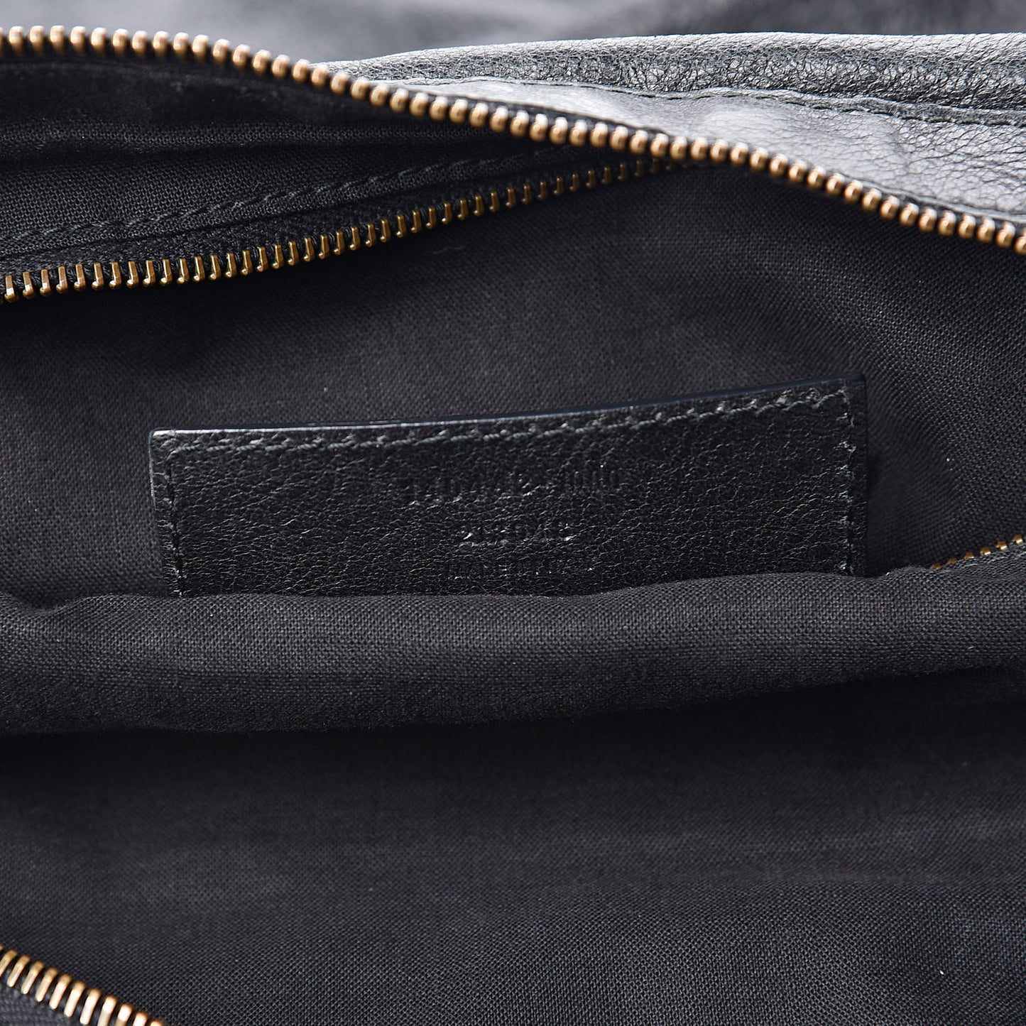 Agneau Classic Hardware Day Hobo Black