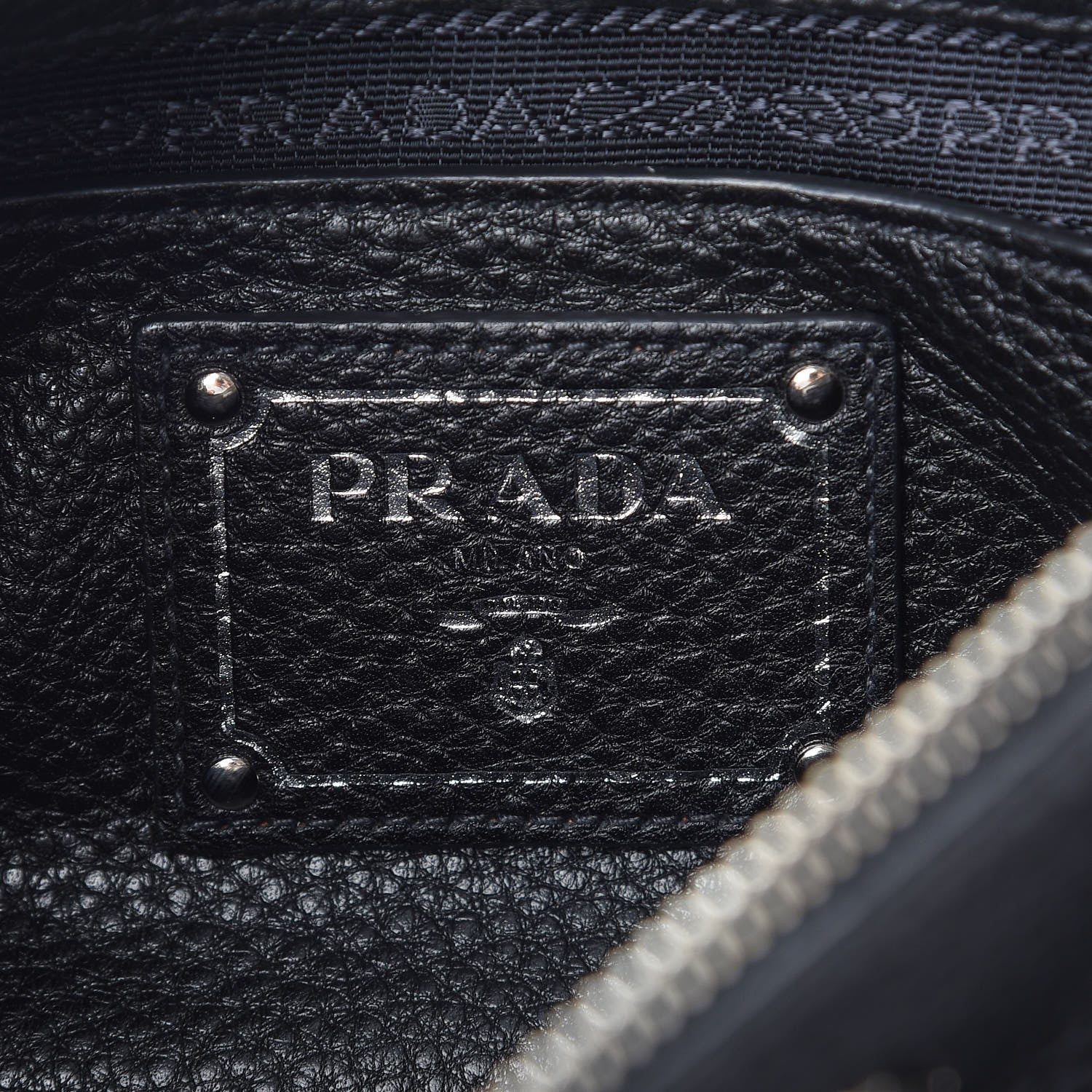 Prada Vitello Daino Hobo Nero Black 6 of 11