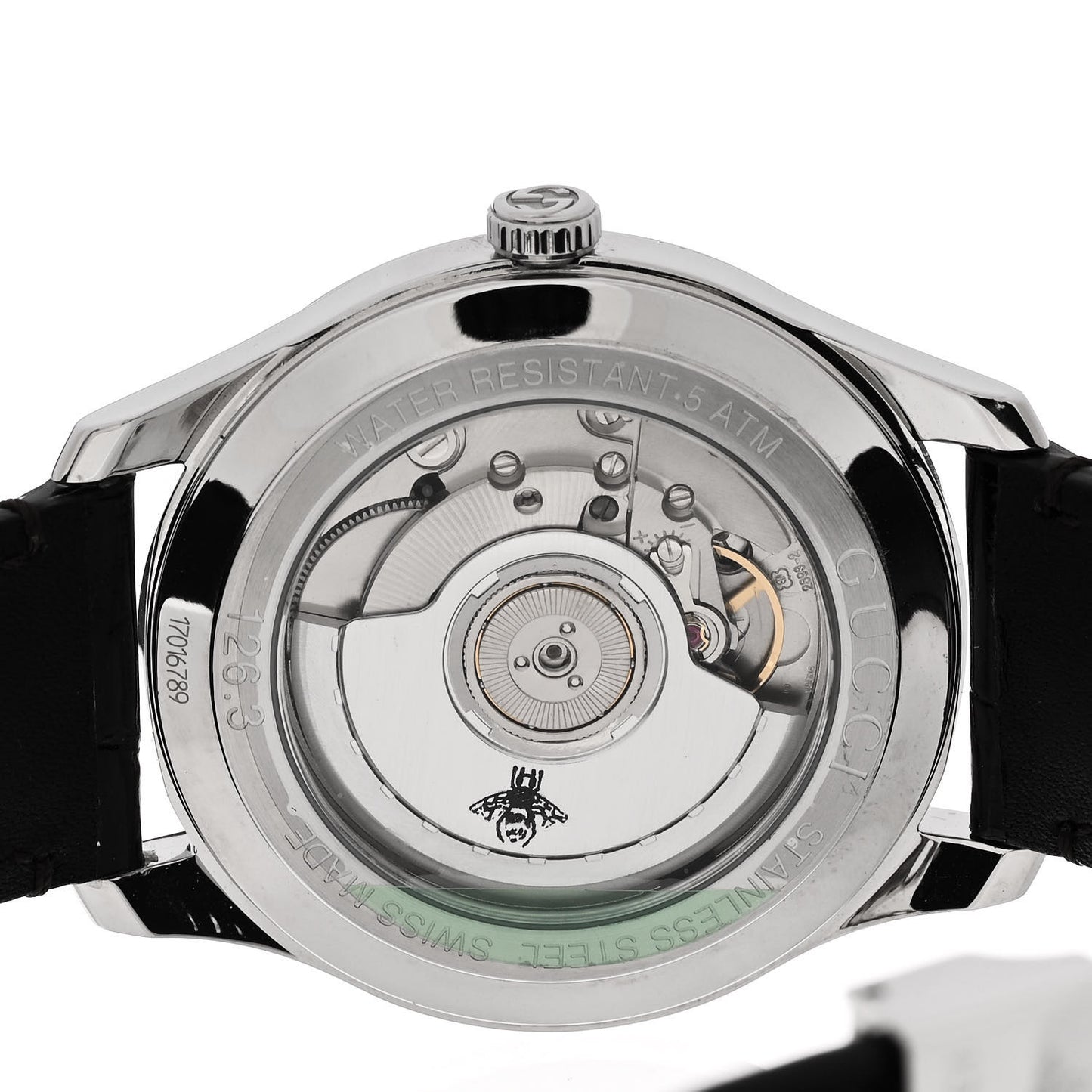 Stainless Steel Alligator 40mm G-Timeless Snake Hand Automatic Watch
