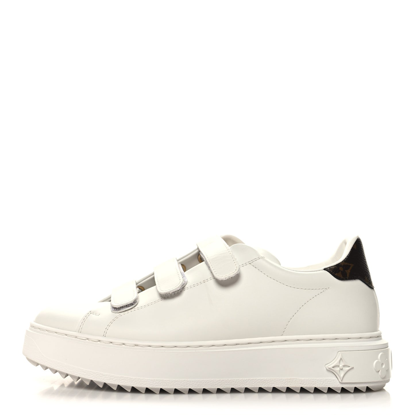 Monogram Sneakers 38.5 White
