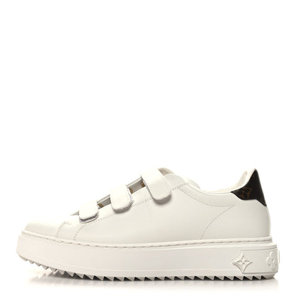 Louis Vuitton Monogram Sneakers 38.5 White 1 of 9