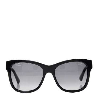 Chanel Acetate Square CC Sunglasses 5380 Black 2 of 8