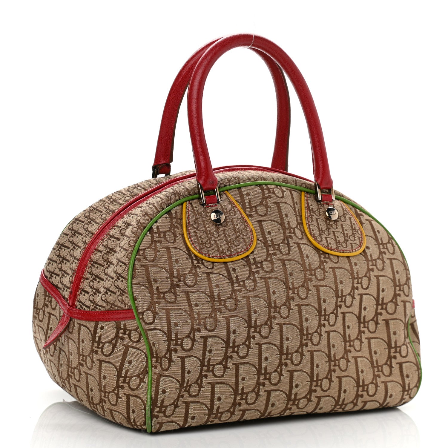 Christian Dior Monogram Rasta Bowler Beige 3 of 10