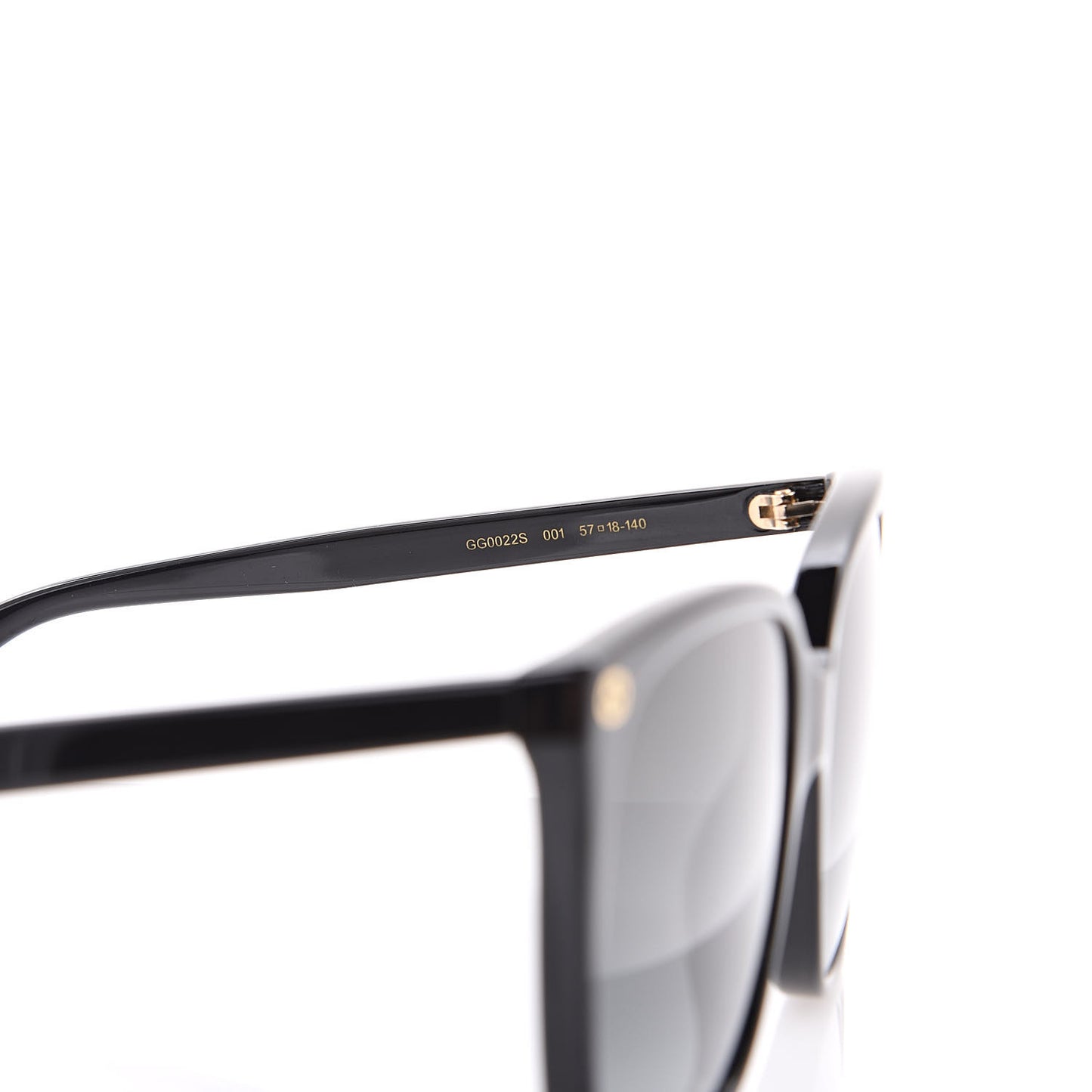 Acetate GG Sunglasses GG0022S Black