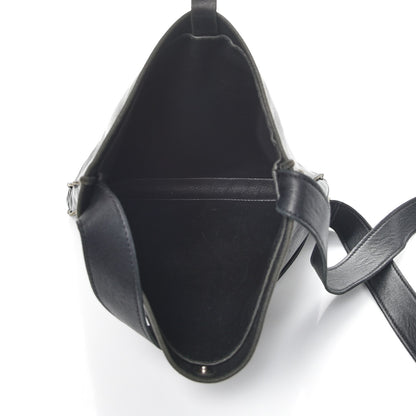 Hermes Lambskin Toudou Perfore Crossbody Bag Black 5 of 9