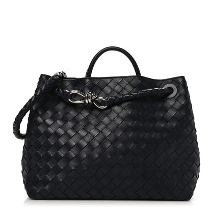 Bottega Veneta Nappa Intrecciato Medium Andiamo Shoulder Bag Space 1 of 9