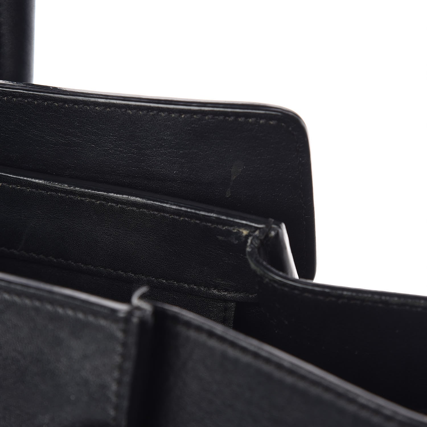 Celine Smooth Calfskin Mini Luggage Black 13 of 28
