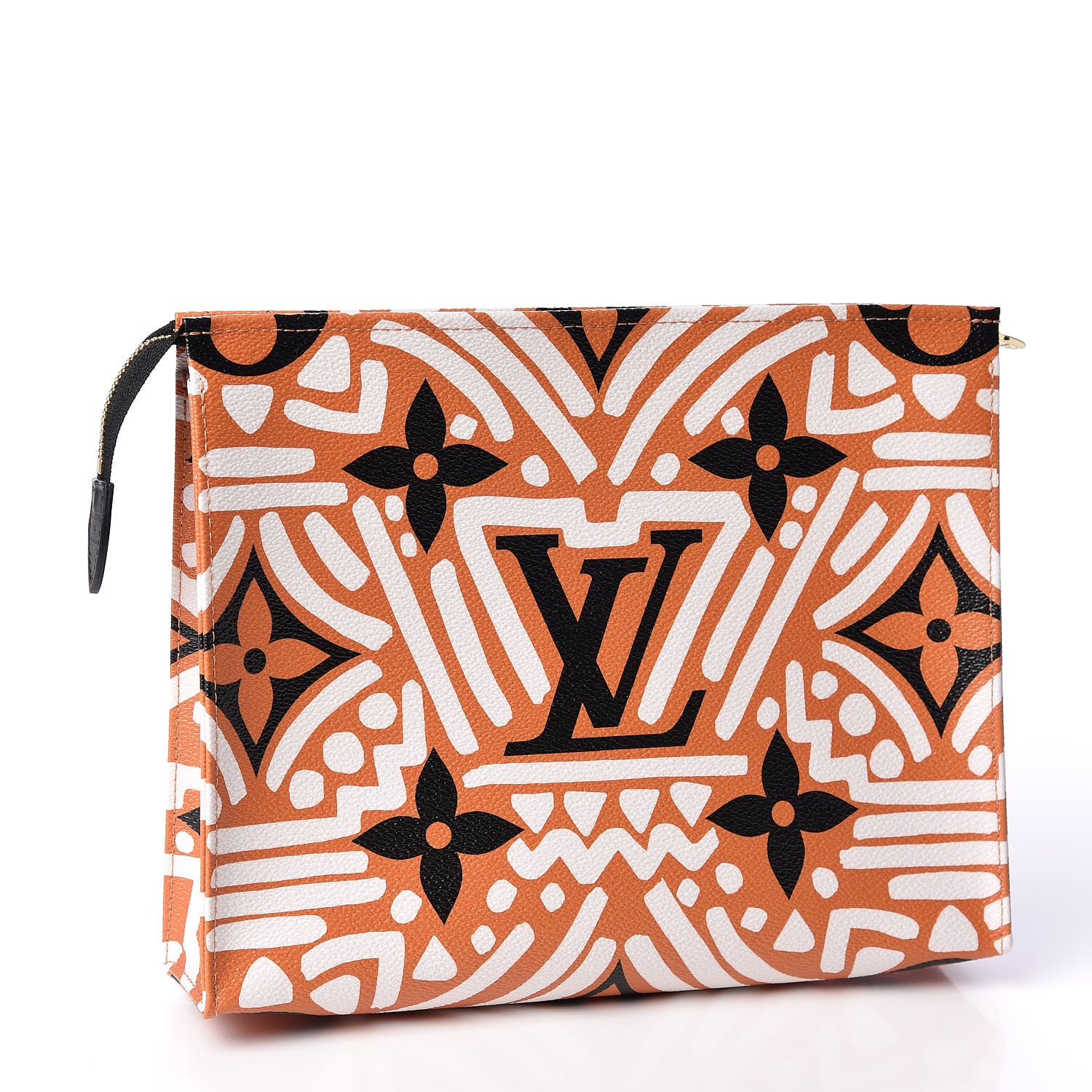 Louis Vuitton Monogram Giant Crafty Pochette Toiletry 26 Creme Caramel 2 of 8