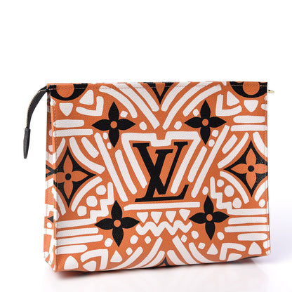 Louis Vuitton Monogram Giant Crafty Pochette Toiletry 26 Creme Caramel 2 of 8