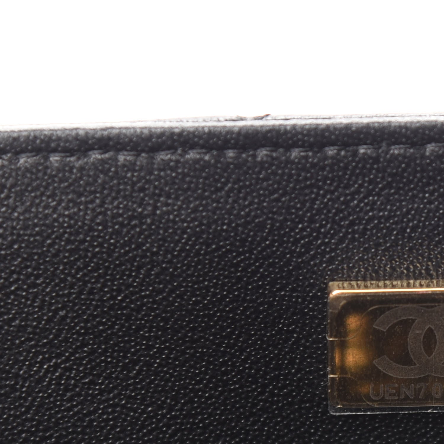 Chanel Lambskin Quilted Mini Rectangular Flap Black 9 of 11