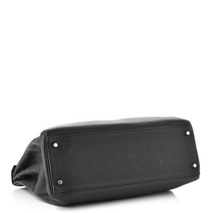 Hermes Togo Kelly Retourne 40 Black 6 of 41