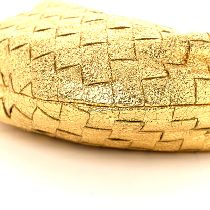Bottega Veneta Metallic Nappa Intrecciato Mini Jodie Gold 10 of 10