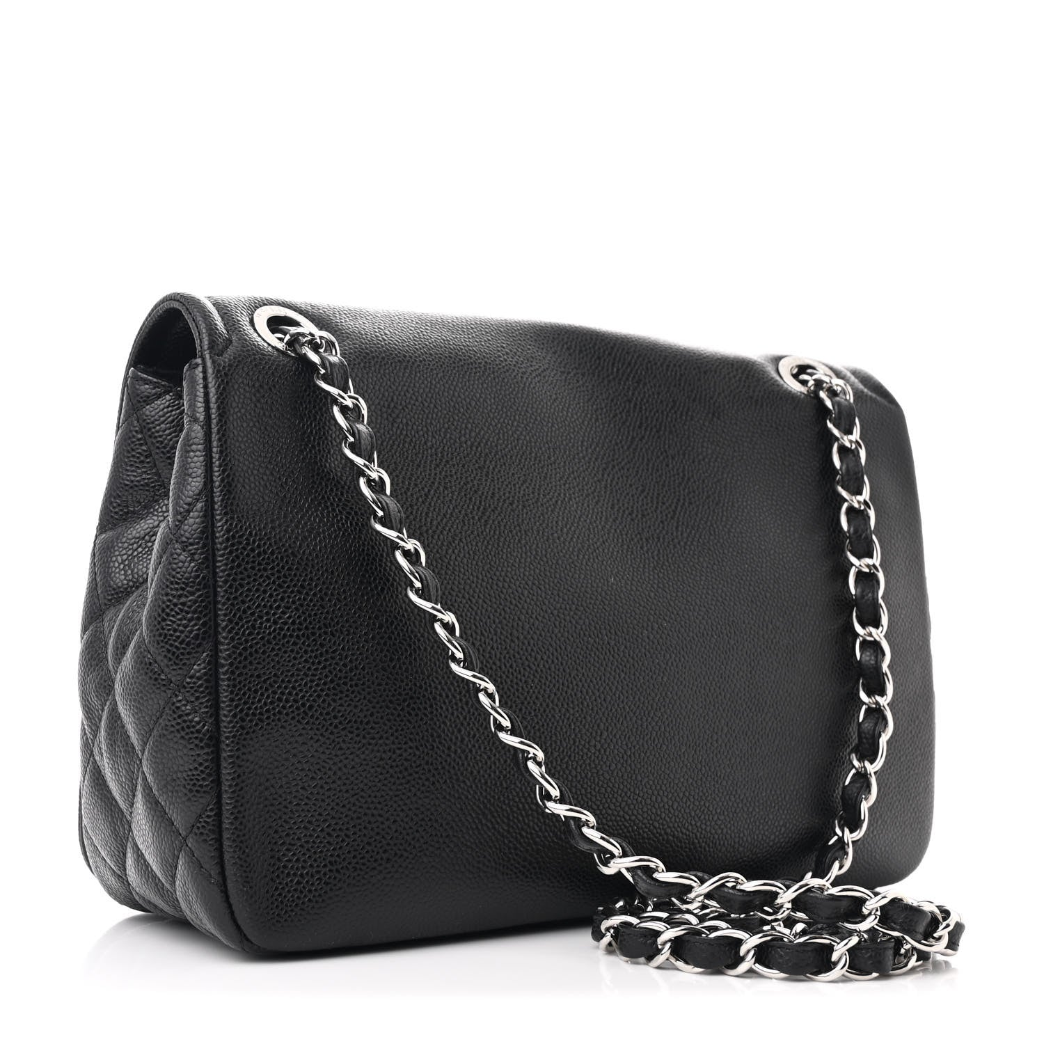 Chanel Caviar Large Timeless CC Flap Black 3 of 10