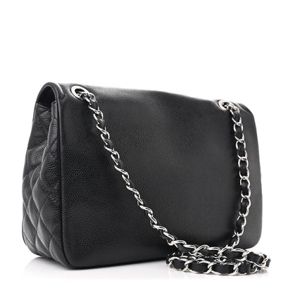 Chanel Caviar Large Timeless CC Flap Black 3 of 10