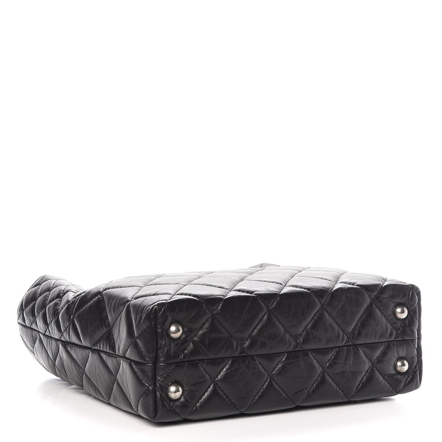 Aged Calfskin Quilted Reissue 2.55 Tote Black