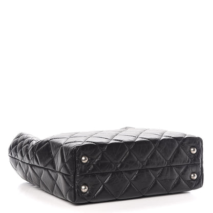 Chanel Aged Calfskin Quilted Reissue 2.55 Tote Black 4 of 8