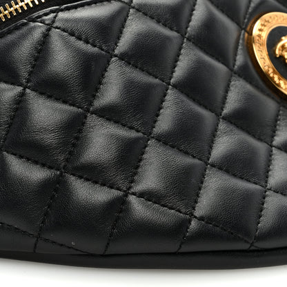 Versace Nappa Quilted Medusa Belt Bag Black 8 of 9