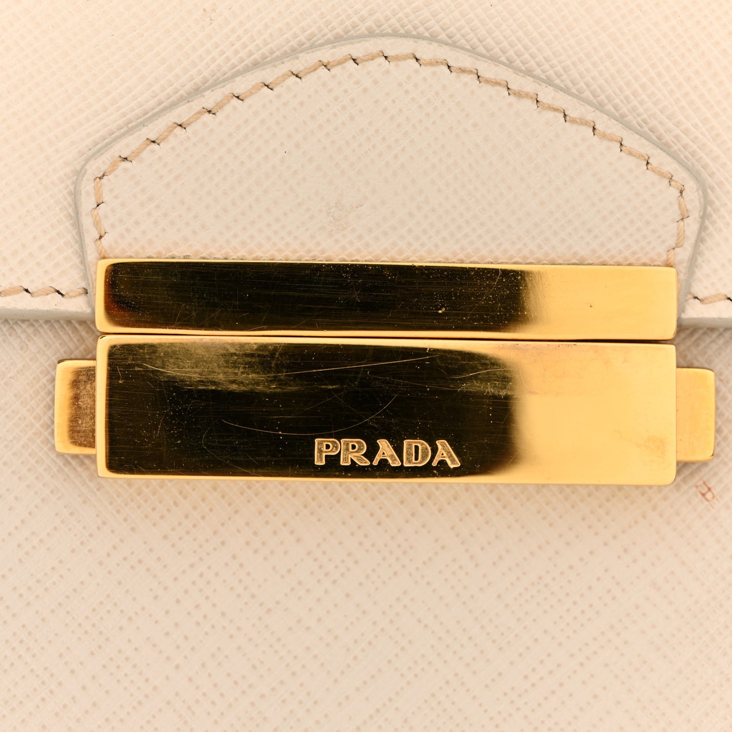 Saffiano Lux Pattina Tote Talco