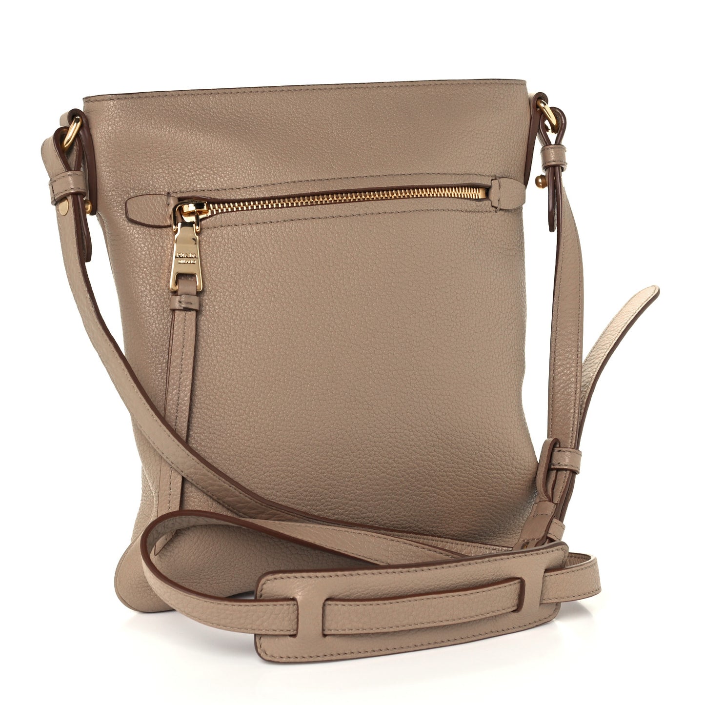 Vitello Daino Crossbody Bag Cammeo