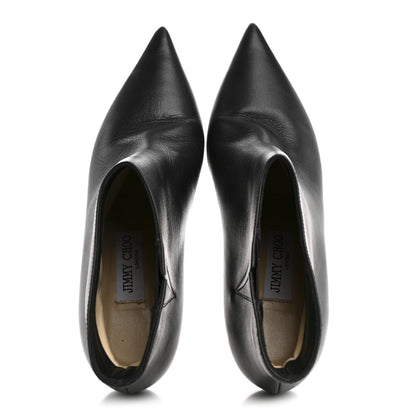 Jimmy Choo Smooth Calfskin Marinda 65 Ankle Booties 36.5 Black 2 of 8