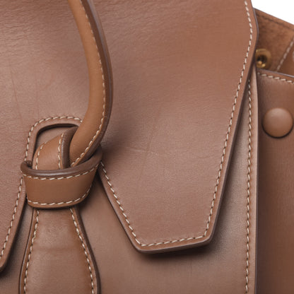 Celine Natural Calfskin Mini Tie Knot Tote Tan 9 of 12