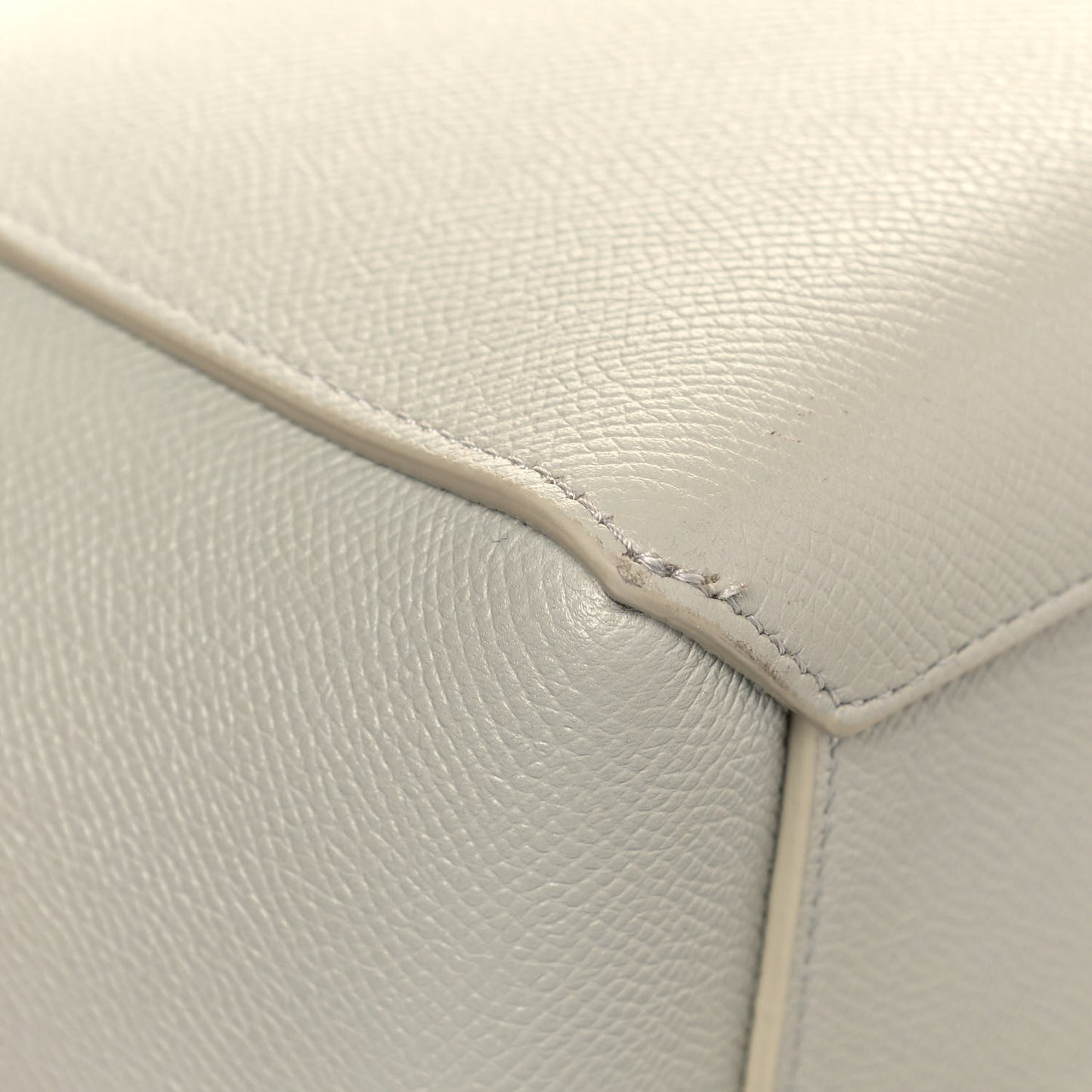 Grained Calfskin Nano Belt Bag Light Taupe