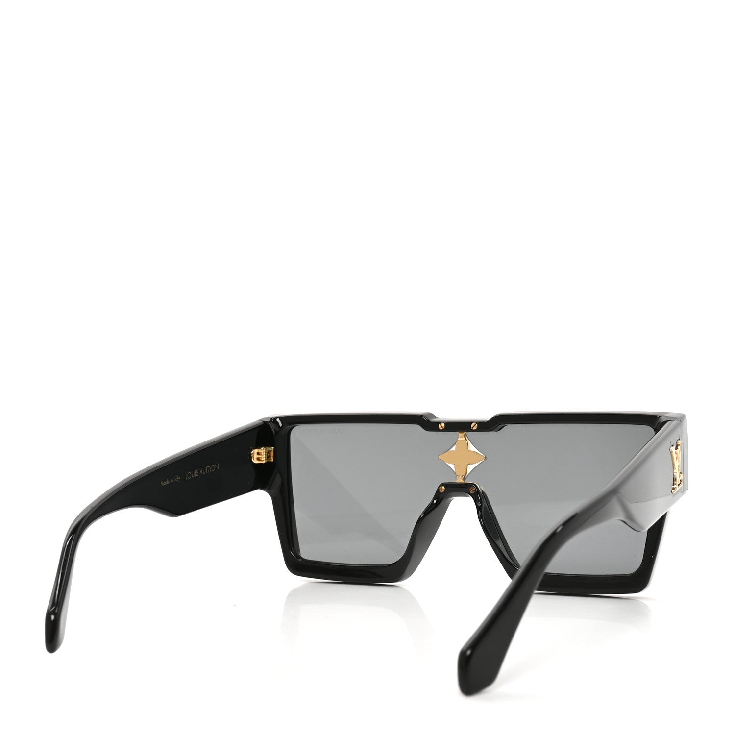 Louis Vuitton Acetate Swarovski Crystal Cyclone Sunglasses Z1578E