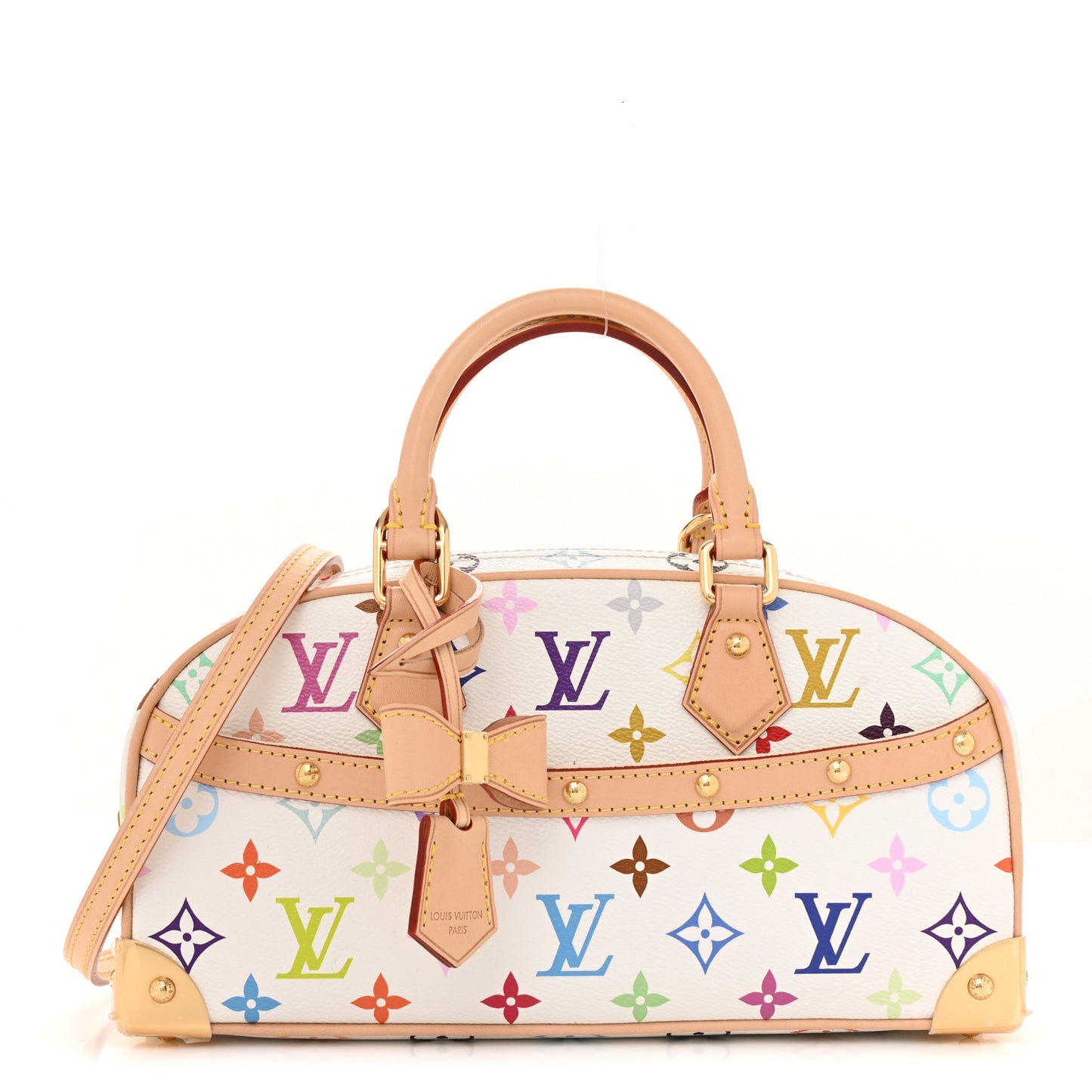 LV x TM Monogram Multicolor East West White
