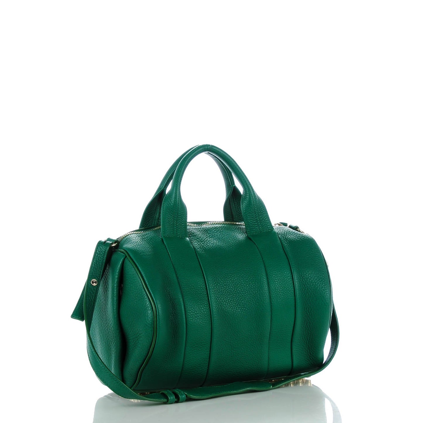 Pebbled Lambskin Rocco Vine Gold Hardware